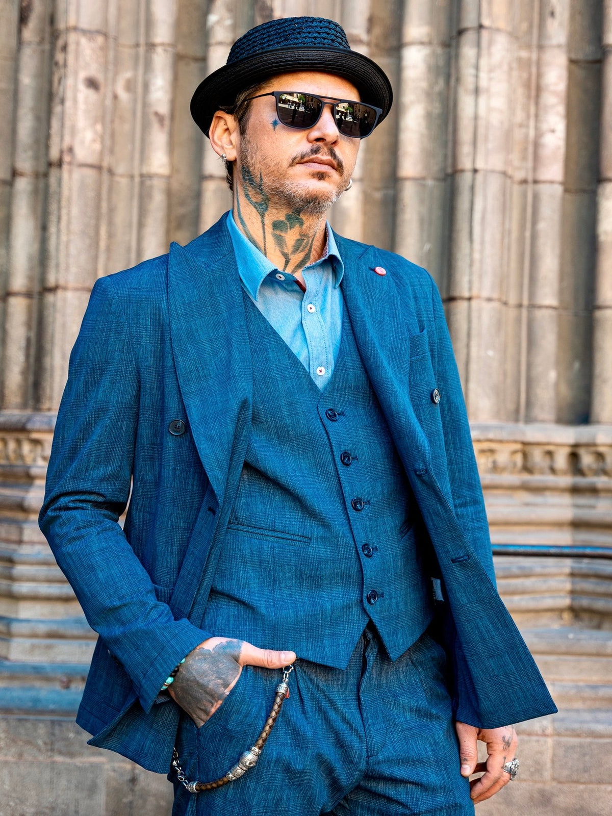 Americana Rob Azul