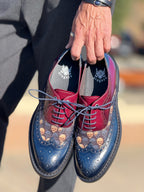 Zapatos 7437H Skull Duo