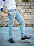 Pantalón Maximo Flamengo denim
