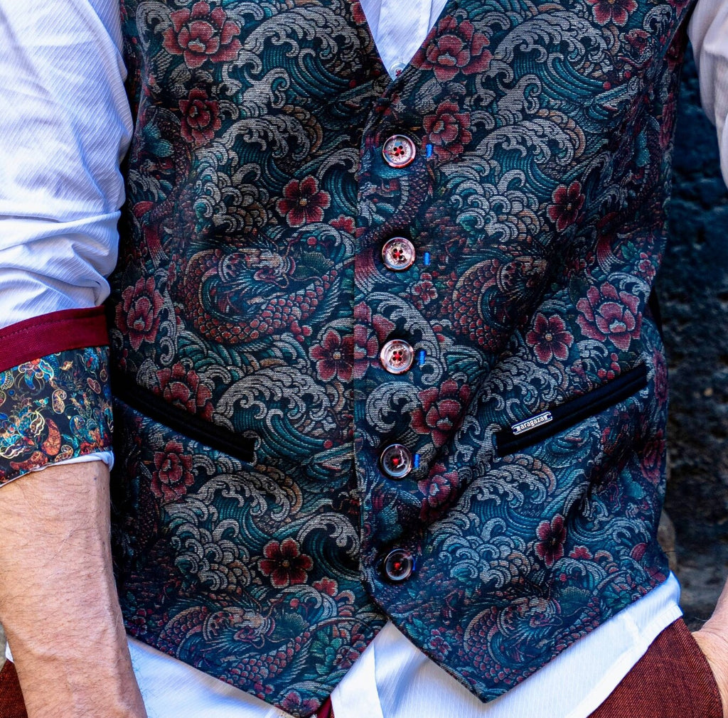 Chaleco Long Estampado