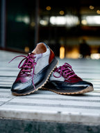 Bambas 8127H Burdeos / Azul