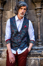 Chaleco Long Estampado