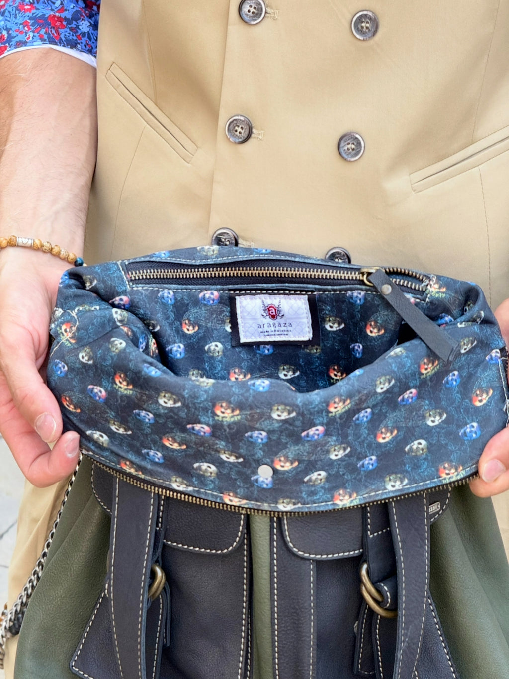 Bolso Arabag 265 Kaki