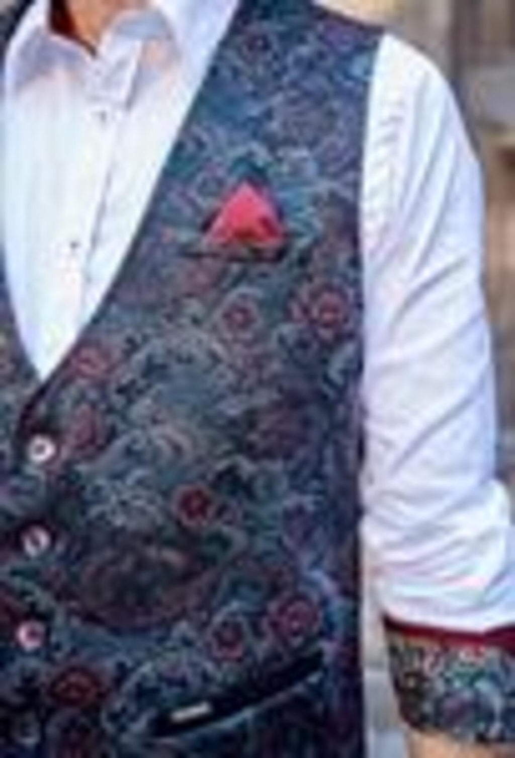 Chaleco Long Estampado