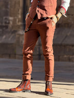 Pantalón Piero Tencel Marrón