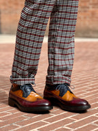 Zapatos 8005H2 Burdeos - Marrón
