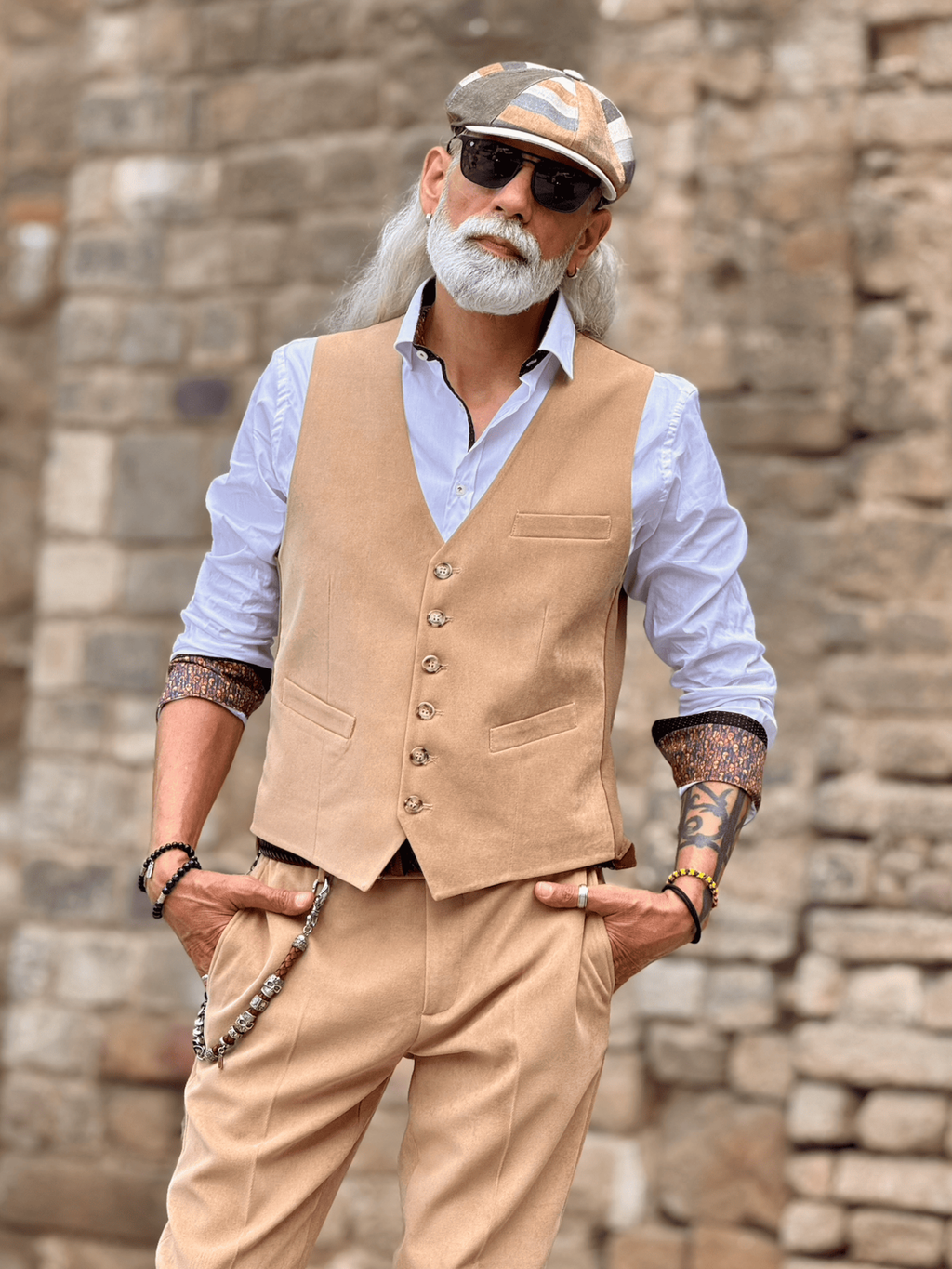 Chaleco Alphes Camel
