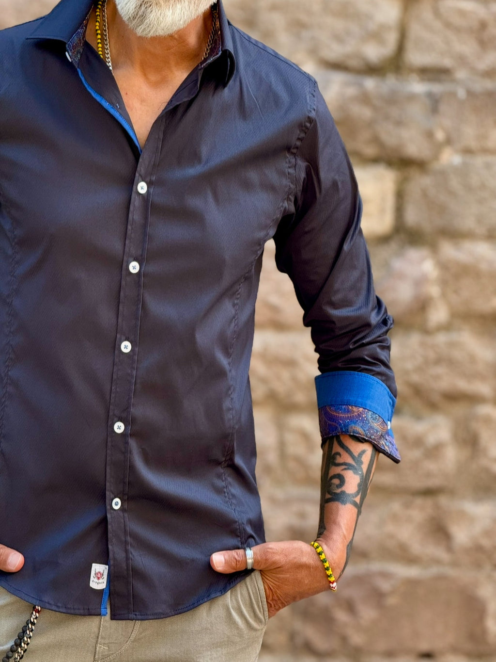 Camisa Antino Azul