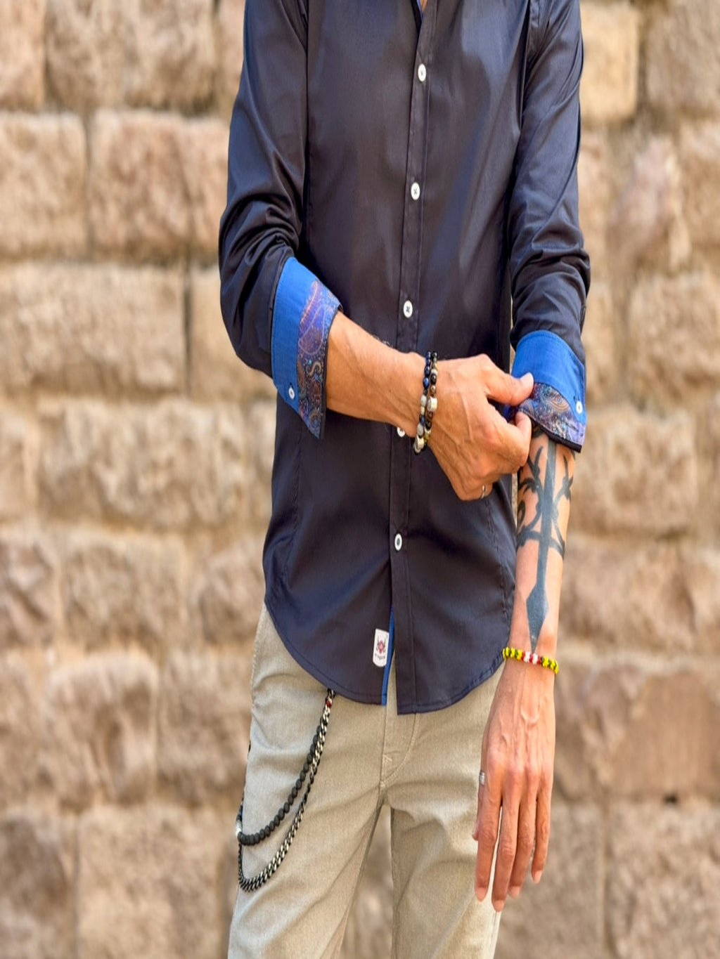 Camisa Antino Azul