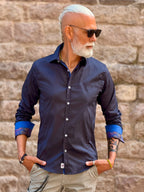 Camisa Antino Azul