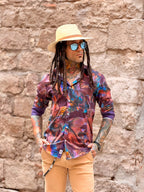 Camisa Goldfish Azul