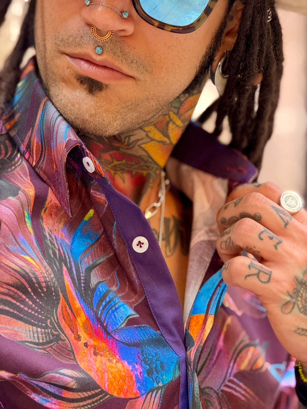 Camisa Goldfish Azul
