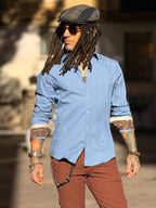 Camisa Tseek Azul Celeste