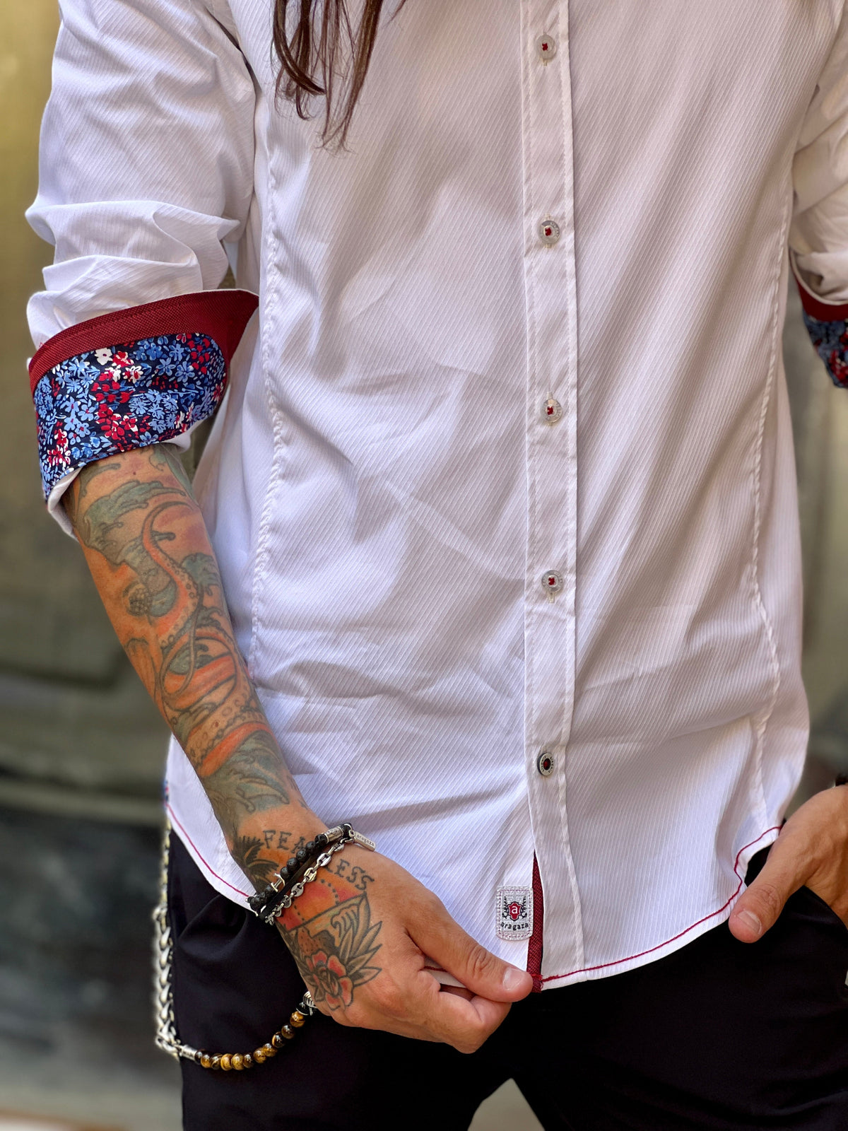 Camisa Vincenzo Blanco