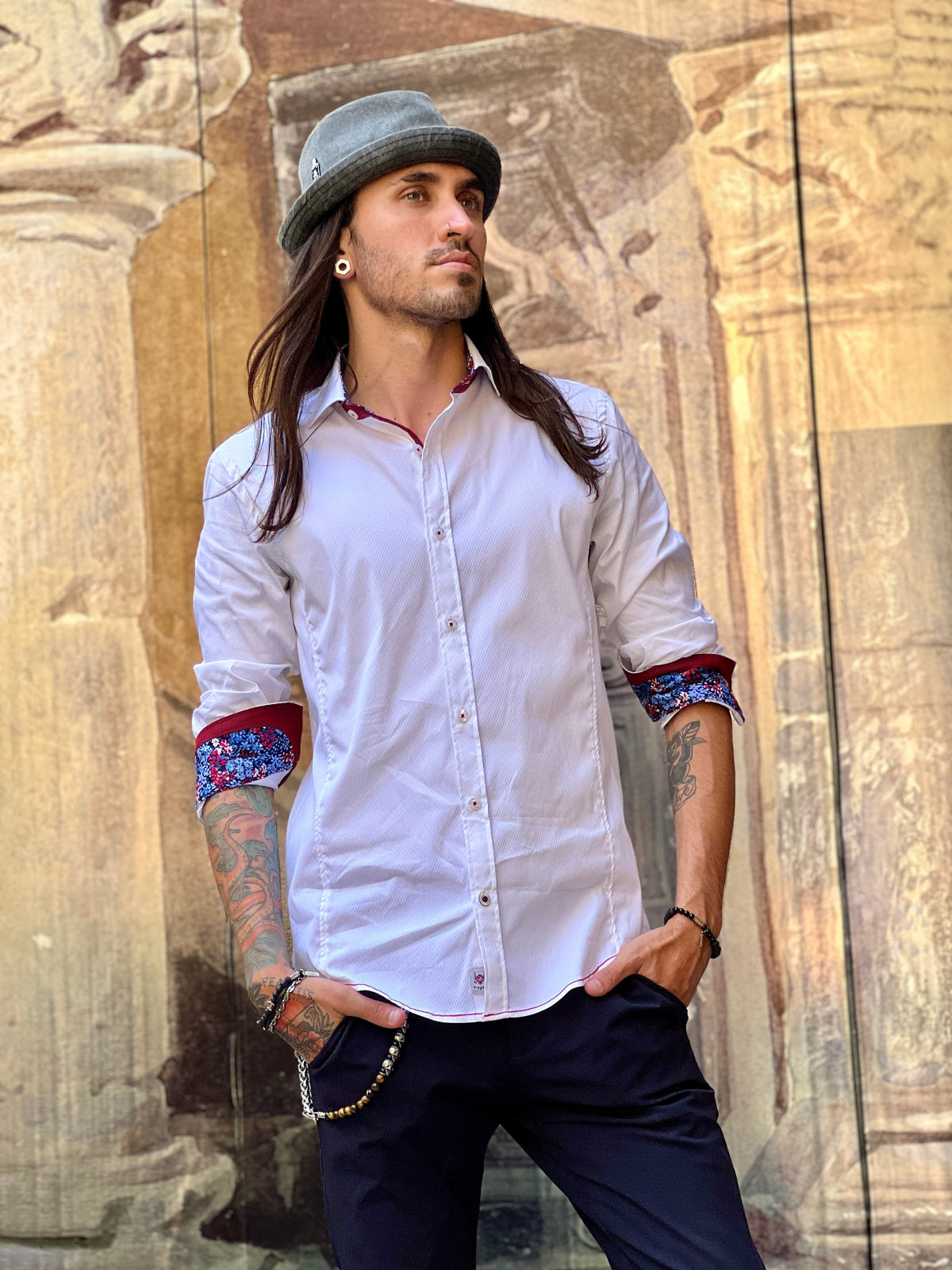 Camisa Vincenzo Blanco