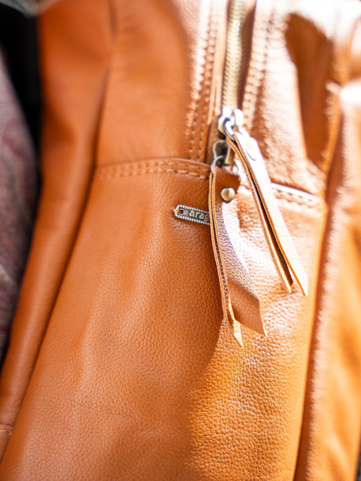 Bolso mochila Arabag 350 Cuero