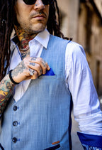 Chaleco Maximo Flamengo denim