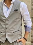 Chaleco Teknik Gris | Aragaza - Your shirt made in Barcelona - Quality shirts