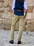 Pantalón Bcn Tencel Aceite | Aragaza - Votre chemise faite à Barcelone - Mode de Barcelone - Chemises de qualité