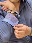 Camisa Sciacca Azul | Aragaza - Votre chemise faite à Barcelone - Mode de Barcelone - Chemises de qualité