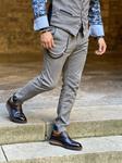 Pantalón Bcn Tencel Cemento | Aragaza - Votre chemise faite à Barcelone - Mode de Barcelone - Chemises de qualité