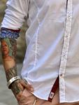 Camisa Dileri Blanco | Aragaza - Votre chemise faite à Barcelone - Mode de Barcelone - Chemises de qualité