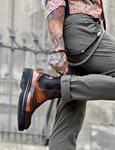 Botas 8111H Brandy  | Aragaza - Votre chemise faite à Barcelone - Mode de Barcelone - Chemises de qualité