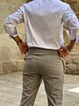 Pantalón Teknik Gris | Aragaza - Votre chemise faite à Barcelone - Mode de Barcelone - Chemises de qualité