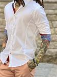 Camisa Dileri Blanco | Aragaza - Tu estilo hecho en Barcelona - Barcelona Fashion - Camisas de Calidad