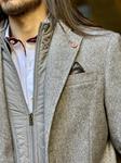 Abrigo Ray Beige  | Aragaza - Votre chemise faite à Barcelone - Mode de Barcelone - Chemises de qualité