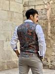 Chaleco Teknik Gris | Aragaza - Votre chemise faite à Barcelone - Mode de Barcelone - Chemises de qualité