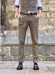 Pantalón Bcn Bugg Camel  | Aragaza - Tu estilo hecho en Barcelona - Barcelona Fashion - Camisas de Calidad