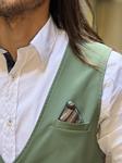 Chaleco Tasmania Lime | Aragaza - Votre chemise faite à Barcelone - Mode de Barcelone - Chemises de qualité