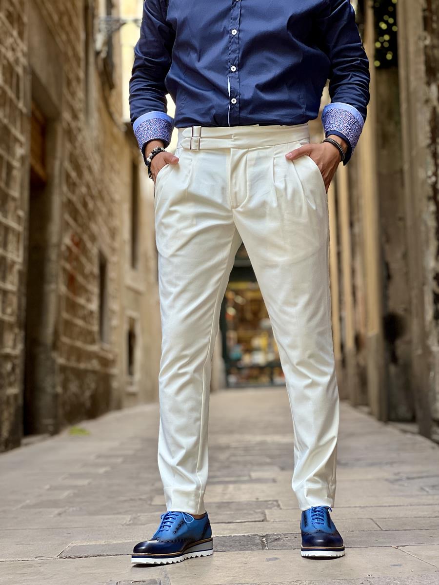 Pantalón Teknik Panna | Aragaza - Your shirt made in Barcelona - Quality shirts